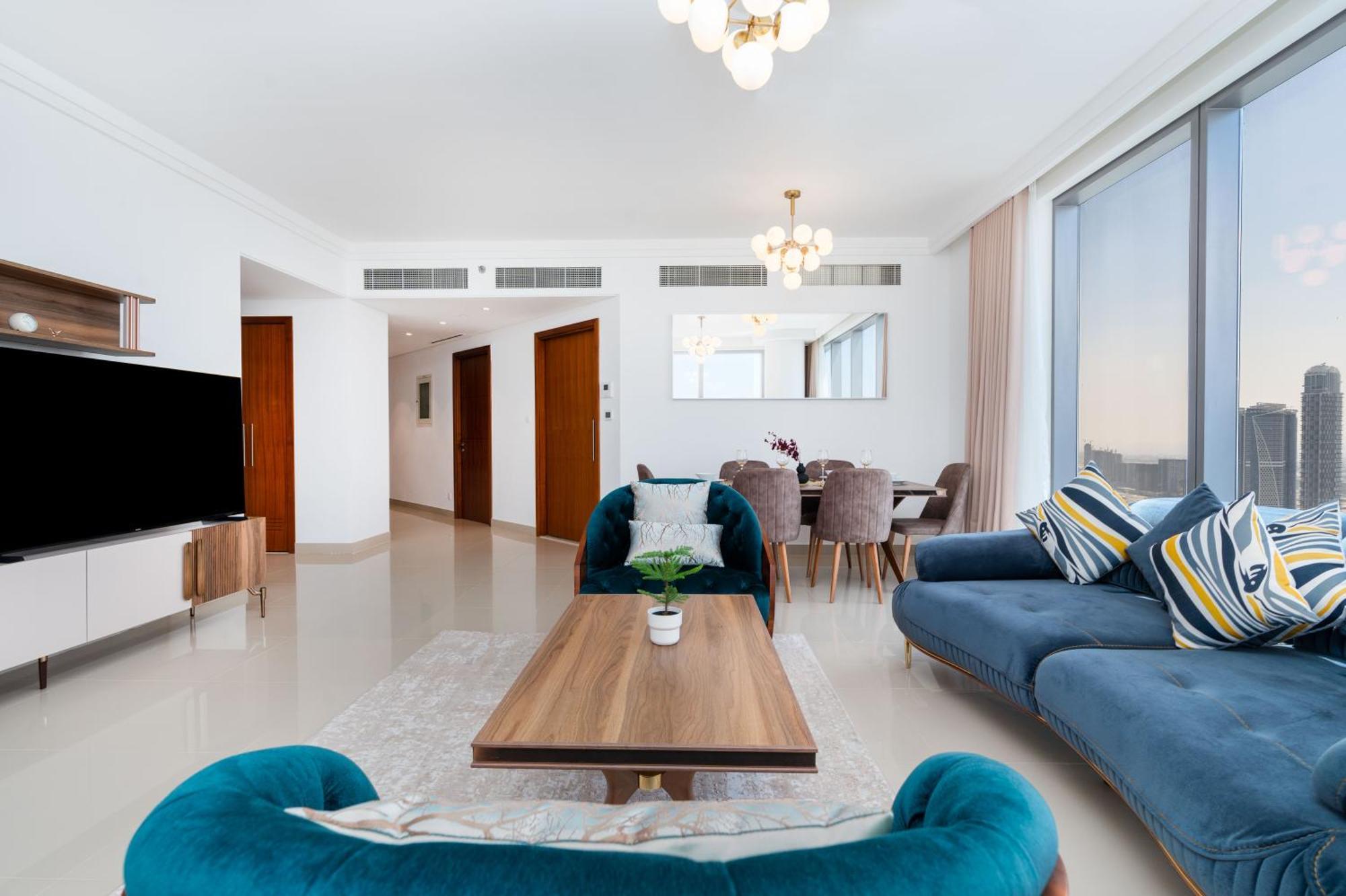 Lux Apt-Burj View Opp. Dxb Mall Дубай Екстериор снимка