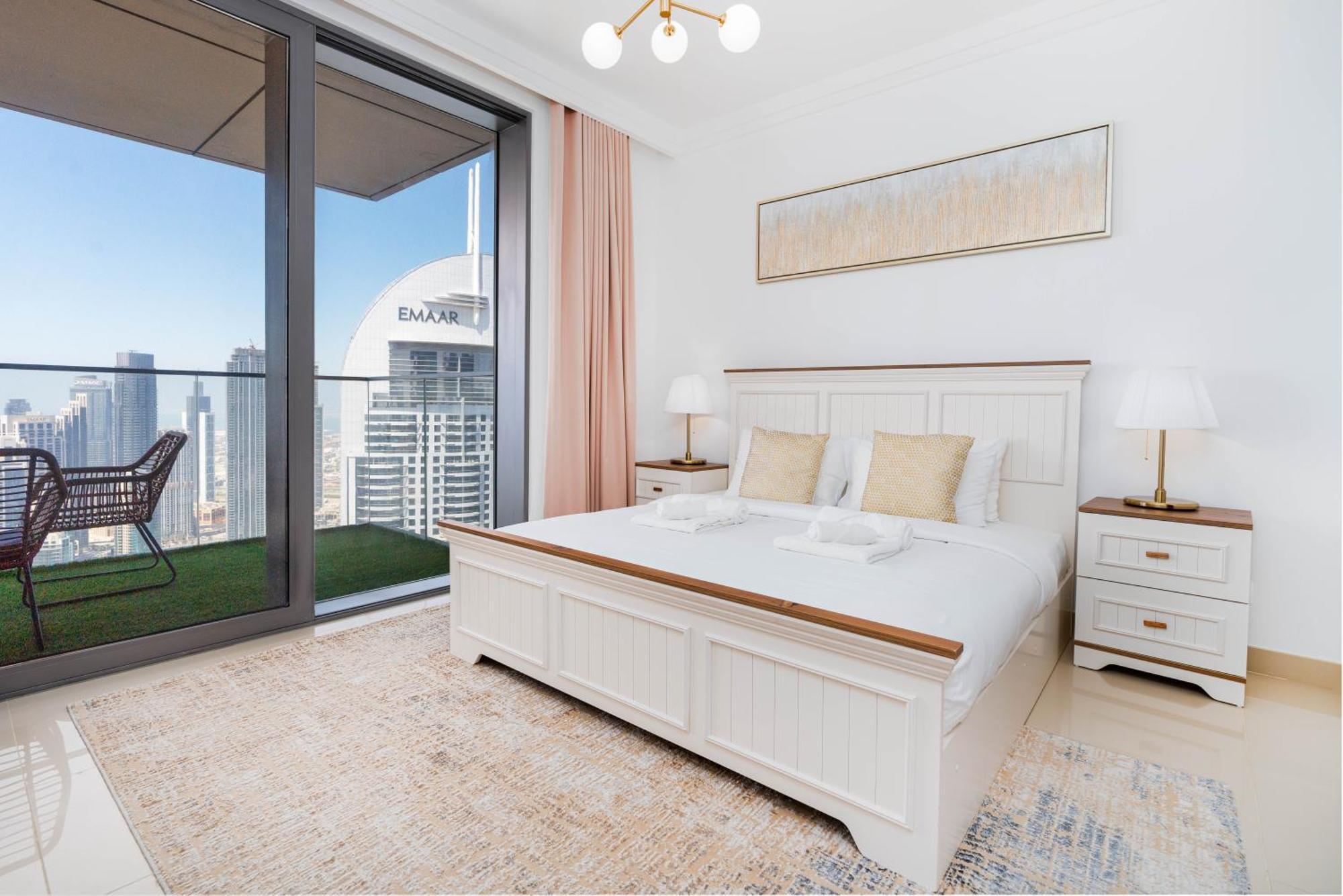 Lux Apt-Burj View Opp. Dxb Mall Дубай Екстериор снимка