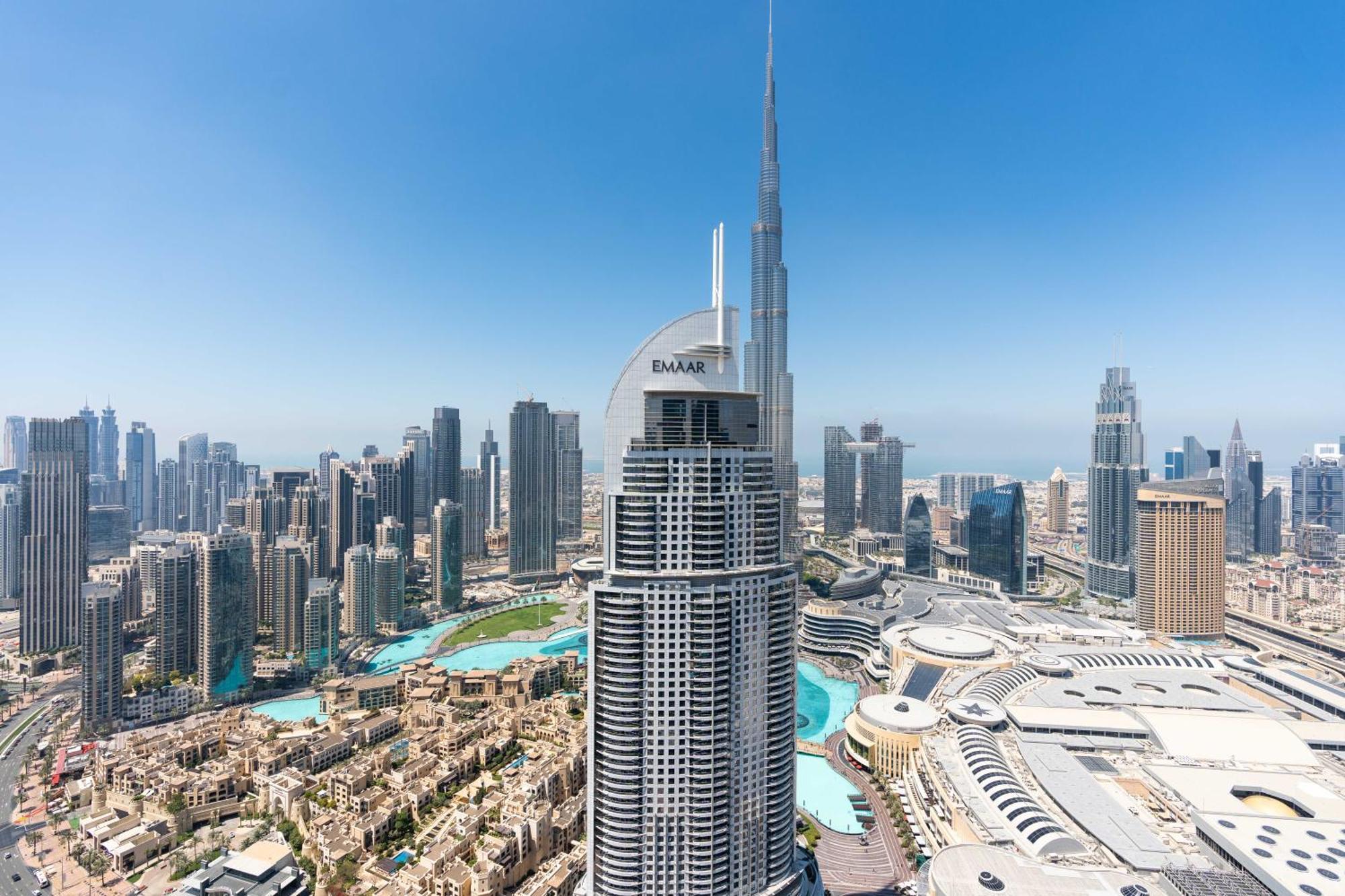 Lux Apt-Burj View Opp. Dxb Mall Дубай Екстериор снимка
