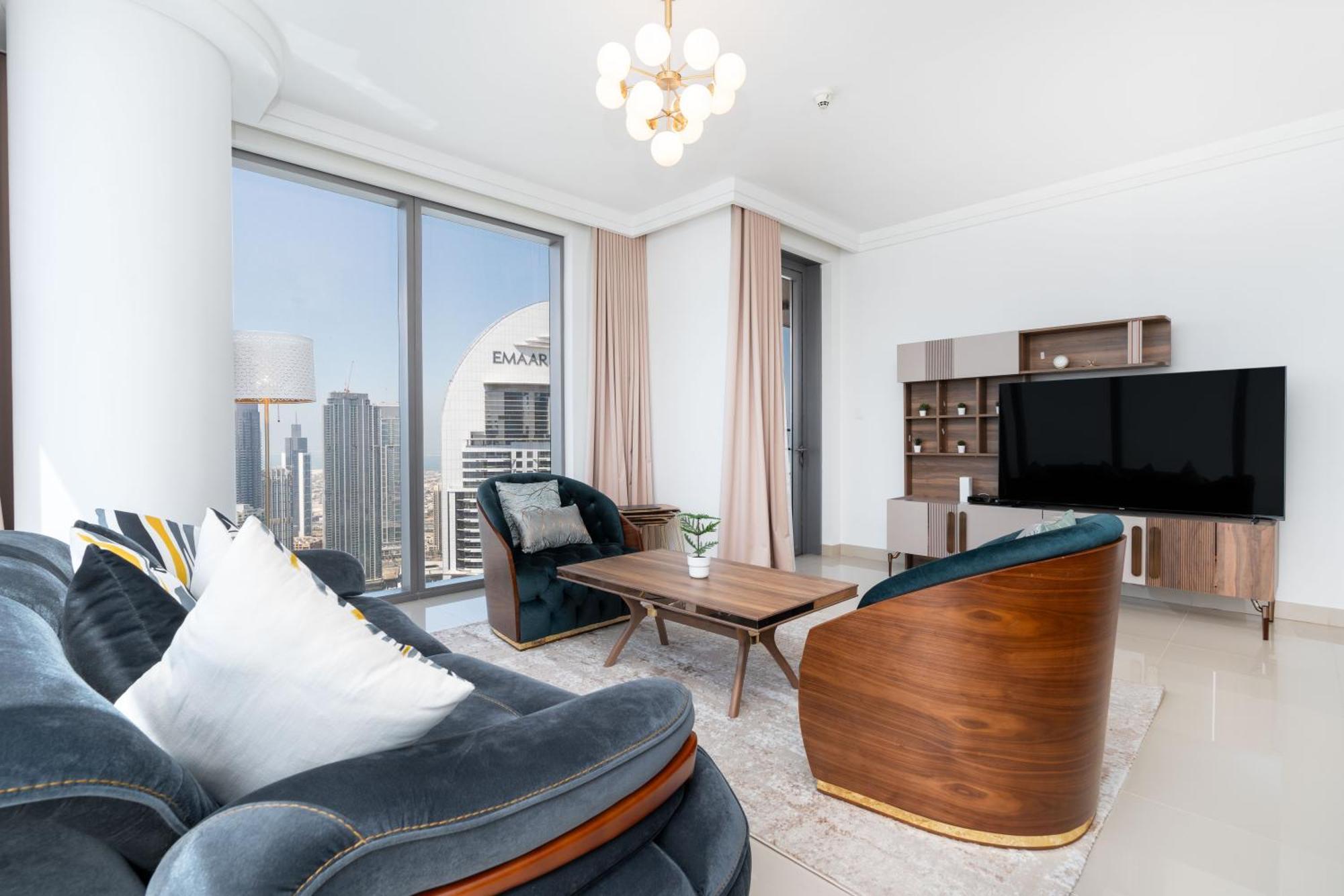 Lux Apt-Burj View Opp. Dxb Mall Дубай Екстериор снимка