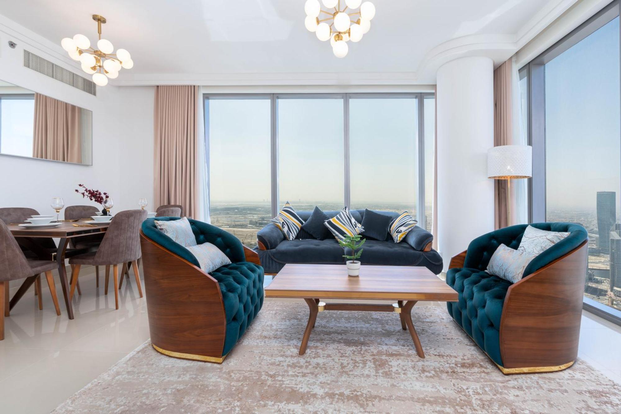 Lux Apt-Burj View Opp. Dxb Mall Дубай Екстериор снимка